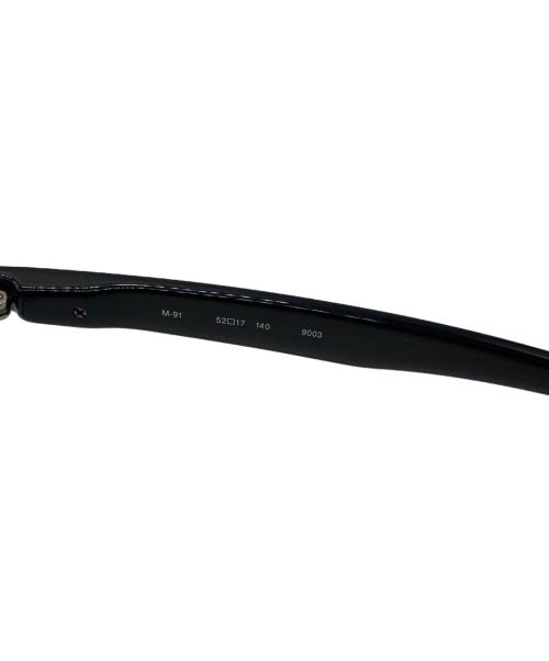 999.9（フォーナインズ）999.9 (フォーナインズ) 眼鏡 ブラック×アンティークゴールド（9003 サイズ:52-17の古着・服飾アイテム