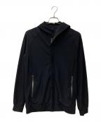 NICOLEニコル）の古着「ハニカムニット フーディ」｜ブラック