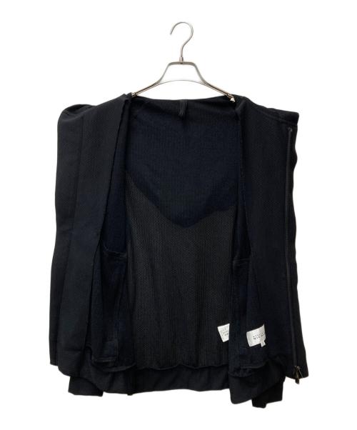 NICOLE（ニコル）NICOLE (ニコル) ハニカムニット フーディ ブラック サイズ:46の古着・服飾アイテム