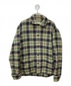 Salvatore Piccoloサルヴァトーレ・ピッコロ）の古着「ウールシャツジャケット 111-343-2792」｜ベージュ