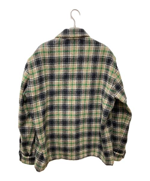 Salvatore Piccolo（サルヴァトーレ・ピッコロ）Salvatore Piccolo (サルヴァトーレ・ピッコロ) ウールシャツジャケット 111-343-2792 ベージュ サイズ:Lの古着・服飾アイテム