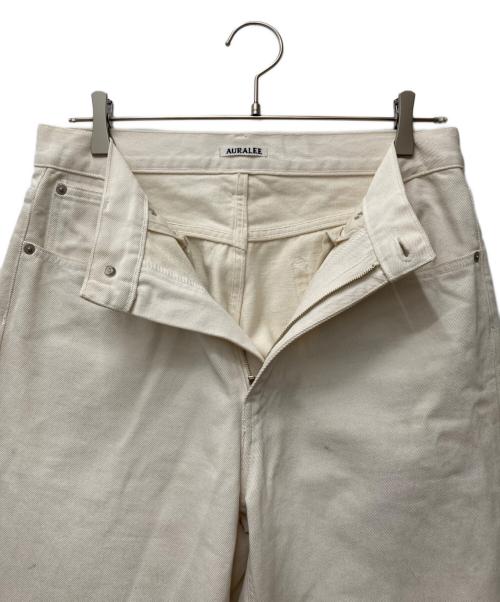AURALEE（オーラリー）AURALEE (オーラリー) HARD TWIST DENIM 5P PANTS ホワイト サイズ:30の古着・服飾アイテム