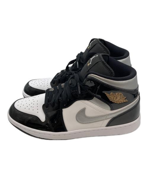 NIKE（ナイキ）NIKE (ナイキ) AIR JORDAN 1 MID SE スニーカー　HV0789-010 ホワイト×ブラック サイズ:28.5の古着・服飾アイテム