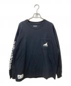 DESCENDANTディセンダント）の古着「CETUS CROP LS 222ATDS-CSM19」｜ブラック