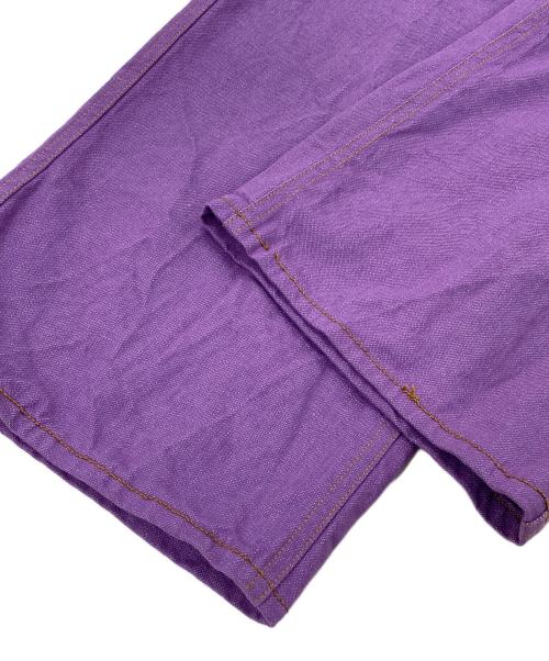 R&E（アールアンドイ）R&E (アールアンドイ) IPPAITABEYOUカラーパンツ 22AW-JK004 パープル サイズ:サイズ表記なしの古着・服飾アイテム