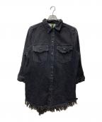 adidas×KSENIA SCHNAIDERアディダス×クセニア シュナイダー）の古着「リンジシャツワンピース IJ8342」｜ブラック