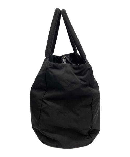 PRADA（プラダ）PRADA (プラダ) 台形ナイロンハンドバッグ　B3864 ブラックの古着・服飾アイテム