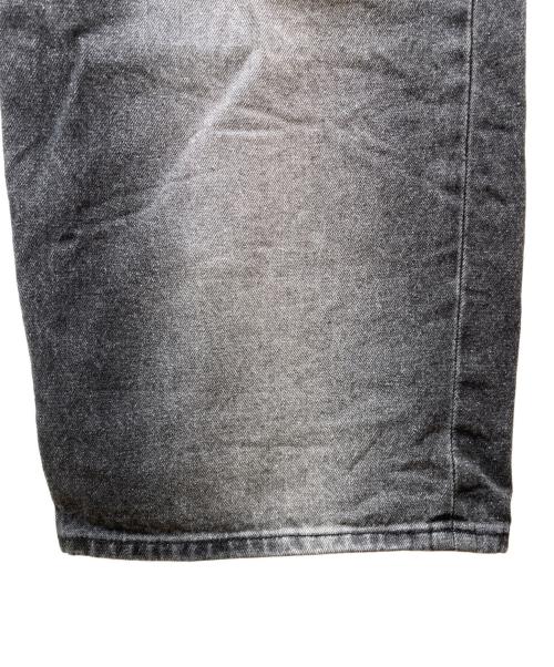 X-LARGE（エクストララージ）X-LARGE (エクストララージ) FADED BAGGY DENIM PANTS　101244031009 ブラック サイズ: 81cm (W32)の古着・服飾アイテム