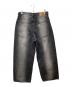 X-LARGE (エクストララージ) FADED BAGGY DENIM PANTS　101244031009 ブラック サイズ: 81cm (W32)：6000円