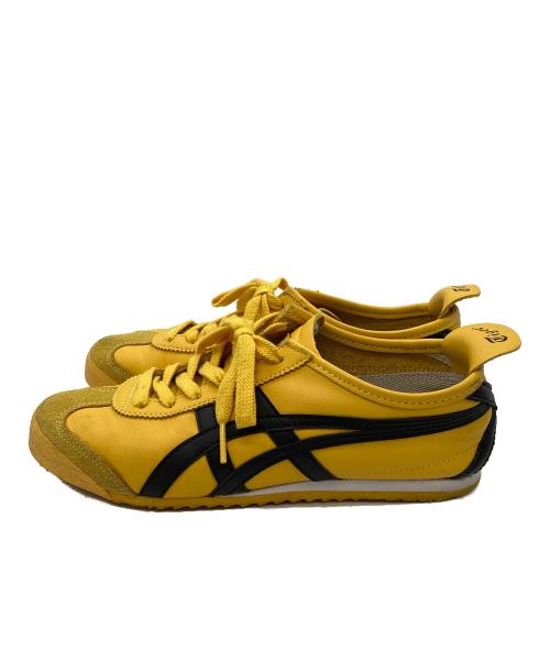 Onitsuka Tiger（オニツカタイガー）Onitsuka Tiger (オニツカタイガー) MEXICO 66　スニーカー　1183C102 イエロー サイズ:24cmの古着・服飾アイテム