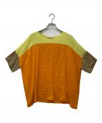 ETROエトロ）の古着「半袖カットソー 131-17828-8434」｜オレンジ