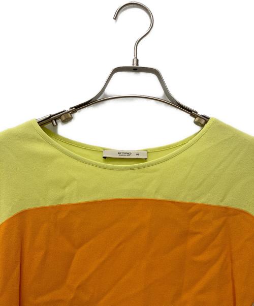 ETRO（エトロ）ETRO (エトロ) 半袖カットソー 131-17828-8434 オレンジ サイズ:40の古着・服飾アイテム