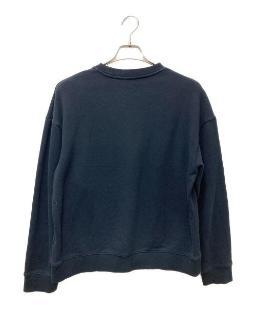 A.P.C.（アーペーセー）A.P.C. (アーペーセー) 刺繍ロゴクルーネックスウェット 4114323 ブラック サイズ:Sの古着・服飾アイテム