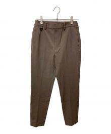 A + TOKYO（エープラス トウキョウ）の古着「365ウーブンストレッチパンツ 241445001」｜ブラウン