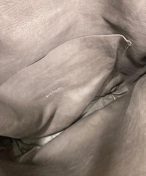 HENRY BEGUELIN（エンリーベグリン）HENRY BEGUELIN (エンリーベグリン) レザートートバッグ パープルの古着・服飾アイテム