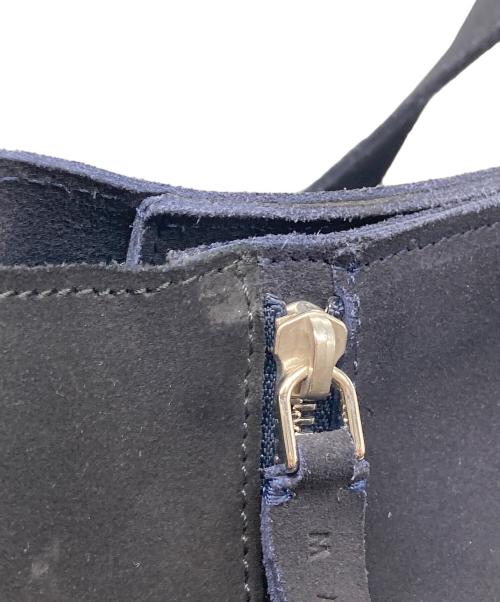 MARNI（マルニ）MARNI (マルニ) ジップラインショルダーバッグ ネイビーブラックの古着・服飾アイテム
