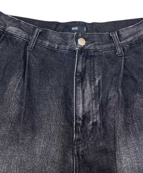 HARE（ハレ）HARE (ハレ) コンバートフリンジデニムパンツ HA010130TO ブラック サイズ:Sの古着・服飾アイテム