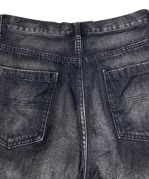 HARE（ハレ）HARE (ハレ) コンバートフリンジデニムパンツ HA010130TO ブラック サイズ:Sの古着・服飾アイテム