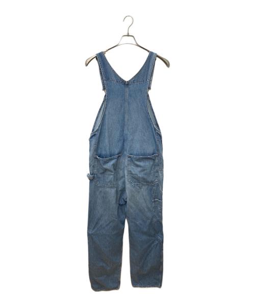 Hysteric Glamour（ヒステリックグラマー）Hysteric Glamour (ヒステリックグラマー) ダメージ加工デニムオーバーオール　02191AS01 インディゴ サイズ:Sの古着・服飾アイテム