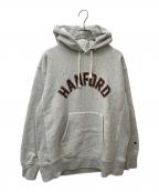 Champion REVERSE WEAVEチャンピオン リバース ウィーブ）の古着「フーデッドスウェットシャツ C3-Y114」｜グレー