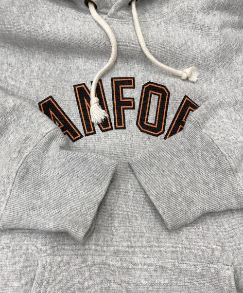 Champion REVERSE WEAVE（チャンピオン リバース ウィーブ）Champion REVERSE WEAVE (チャンピオン リバース ウィーブ) フーデッドスウェットシャツ C3-Y114 グレー サイズ:Lの古着・服飾アイテム