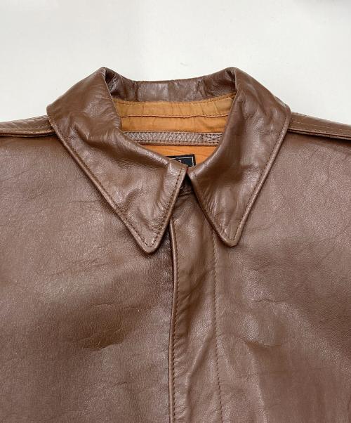 BUZZ RICKSON'S（バズリクソンズ）Buzz Rickson's (バズリクソンズ) A-2フライトジャケット 30-1415 ブラウン サイズ:34の古着・服飾アイテム