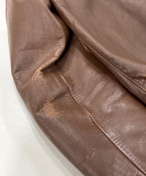 BUZZ RICKSON'S（バズリクソンズ）Buzz Rickson's (バズリクソンズ) A-2フライトジャケット 30-1415 ブラウン サイズ:34の古着・服飾アイテム