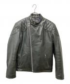 BARKBOXバークボックス）の古着「レザージャケット」｜ブラック