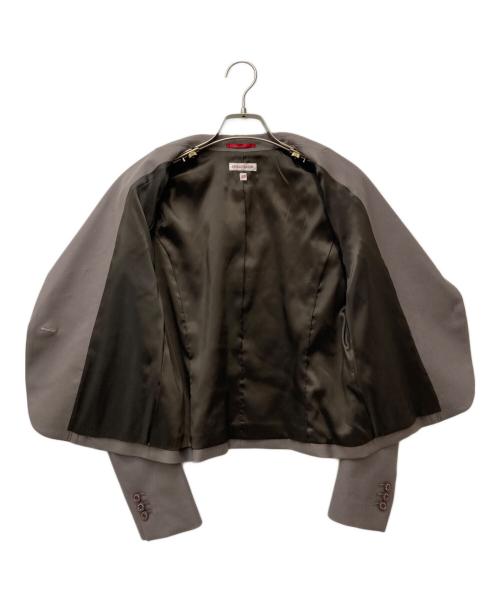DRESSTERIOR（ドレステリア）DRESSTERIOR (ドレステリア) ウールブレンドストレッチショートジャケット　085-47036 ブラウン サイズ:38の古着・服飾アイテム