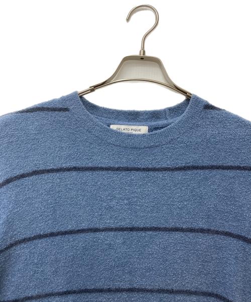 GELATO PIQUE HOMME（ジェラートピケ オム）GELATO PIQUE HOMME (ジェラートピケ オム) ホットスムーズィー プルオーバー&ロングパンツ スカイブルー サイズ:Mの古着・服飾アイテム