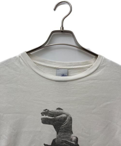 stussy（ステューシー）stussy (ステューシー) BIG and MEATY Tシャツ ホワイト サイズ:MEDIUMの古着・服飾アイテム