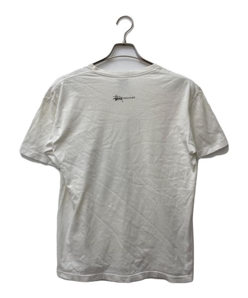 stussy（ステューシー）stussy (ステューシー) BIG and MEATY Tシャツ ホワイト サイズ:MEDIUMの古着・服飾アイテム