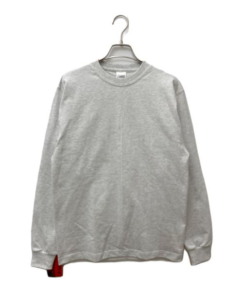 CAMBER（キャンバー）CAMBER (キャンバー) MAX-WEIGHT JERSEY LONG SLEEVE TEE グレー サイズ:S 未使用品の古着・服飾アイテム