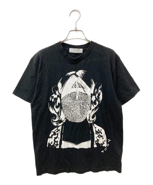 TOGA VIRILIS（トーガ ビリリース）TOGA VIRILIS (トーガ ビリリース) Tシャツ TV51-JK517 ホワイト×ブラック サイズ:46の古着・服飾アイテム