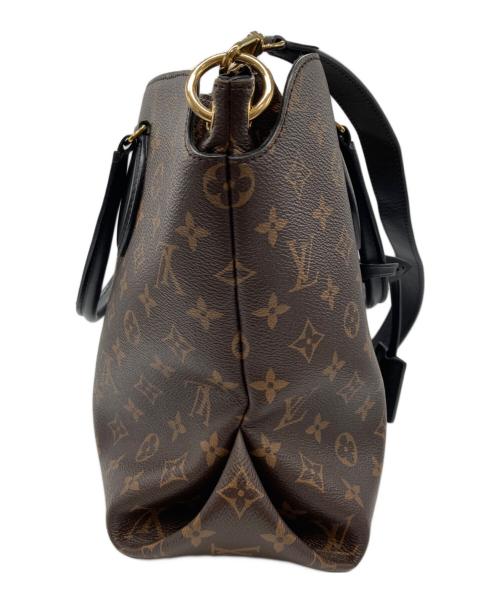 LOUIS VUITTON（ルイ ヴィトン）LOUIS VUITTON (ルイ ヴィトン) モノグラム フラワージップトートMM M44347 ブラウンの古着・服飾アイテム