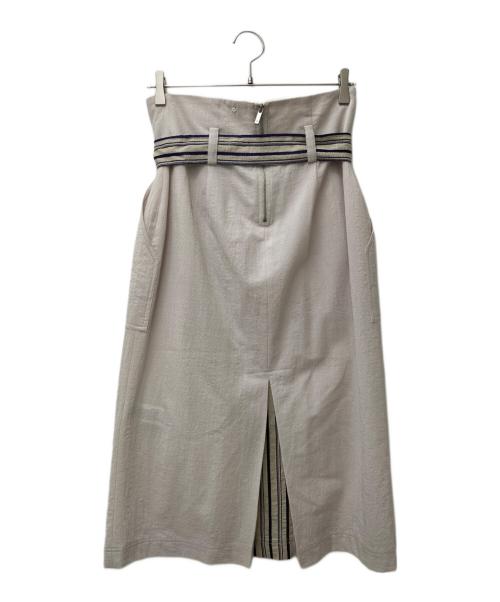 lorena antoniazzi（ロレーナ アントニアッツィ）lorena antoniazzi (ロレーナ アントニアッツィ) ウールスカート アイボリー サイズ:42の古着・服飾アイテム