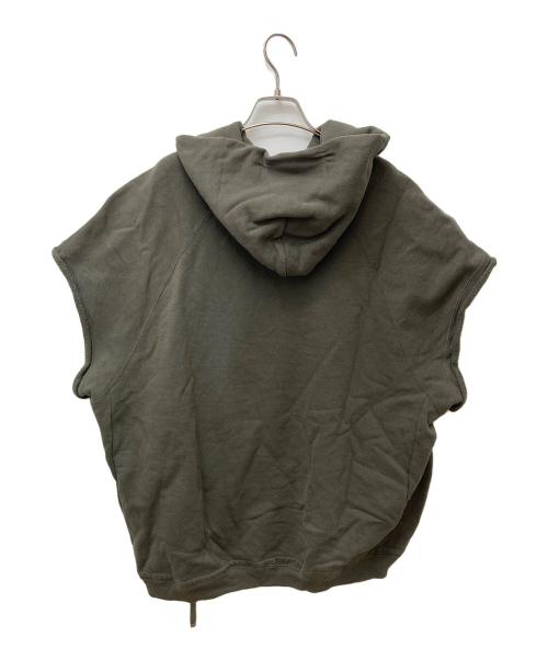 ARGUE（アーギュ）ARGUE (アーギュ) DRY COTTON PLANE SWEAT FOODIE AR21AW-AP33 グリーン サイズ:FREEの古着・服飾アイテム