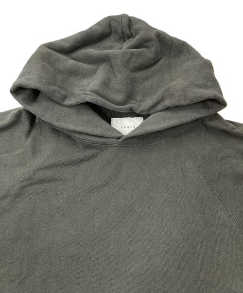 ARGUE（アーギュ）ARGUE (アーギュ) DRY COTTON PLANE SWEAT FOODIE AR21AW-AP33 グリーン サイズ:FREEの古着・服飾アイテム