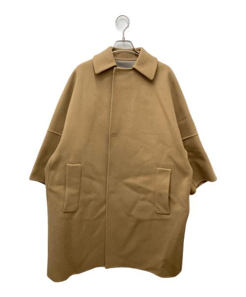 DRAWER（ドゥロワー）DRAWER (ドゥロワー) ウールメルトンドルマンコート 6525-234-0470 キャメル サイズ:36の古着・服飾アイテム