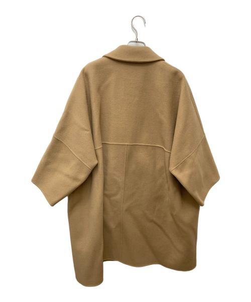 DRAWER（ドゥロワー）DRAWER (ドゥロワー) ウールメルトンドルマンコート 6525-234-0470 キャメル サイズ:36の古着・服飾アイテム