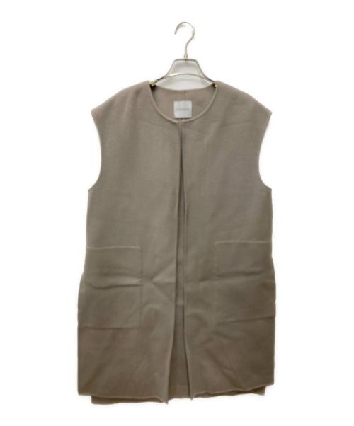 YONFA（ヨンファ）YONFA (ヨンファ) ウールジレコート グレー サイズ:サイズ表記なしの古着・服飾アイテム