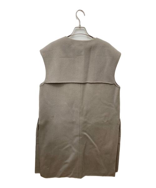 YONFA（ヨンファ）YONFA (ヨンファ) ウールジレコート グレー サイズ:サイズ表記なしの古着・服飾アイテム