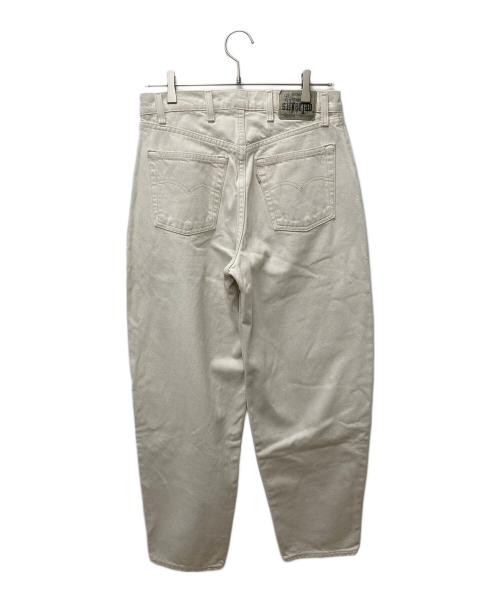 LEVI'S（リーバイス）LEVI'S (リーバイス) Baggyデニムパンツ ホワイト サイズ:W31 L30の古着・服飾アイテム