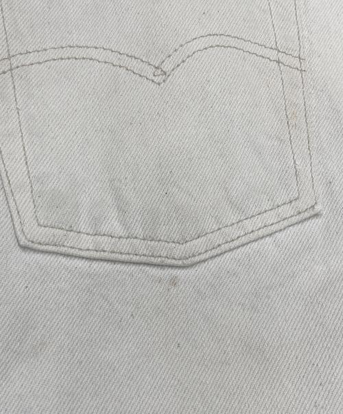 LEVI'S（リーバイス）LEVI'S (リーバイス) Baggyデニムパンツ ホワイト サイズ:W31 L30の古着・服飾アイテム