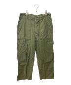 US ARMYユーエスアーミー）の古着「ベイカーパンツ 8405-082-6614」｜グリーン