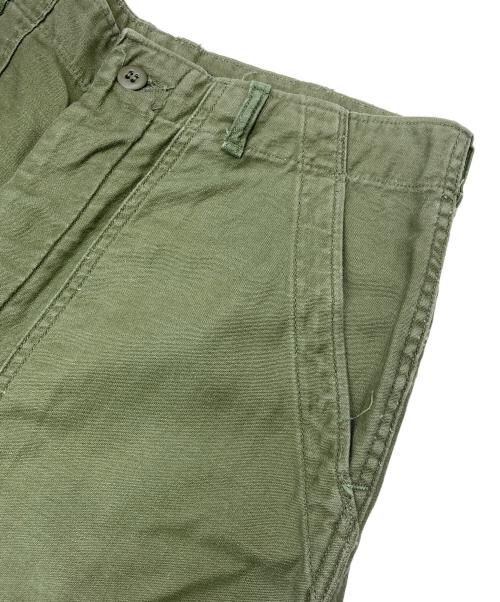 US ARMY（ユーエスアーミー）US ARMY (ユーエスアーミー) ベイカーパンツ 8405-082-6614 グリーン サイズ:34の古着・服飾アイテム