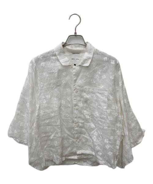 SOU・SOU（ソウソウ）SOU・SOU (ソウソウ) 着物スリーブブラウス ホワイト サイズ:Sの古着・服飾アイテム