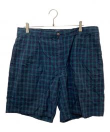 POLO RALPH LAUREN（ポロ・ラルフローレン）の古着「シアサッカーハーフパンツ」｜ネイビー