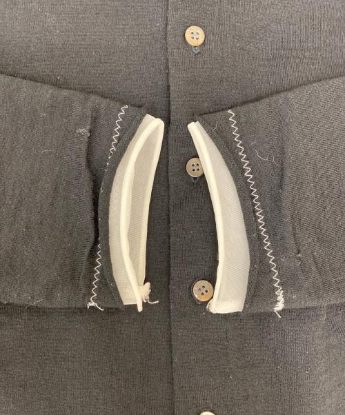 tricot COMME des GARCONS（トリココムデギャルソン）tricot COMME des GARCONS (トリココムデギャルソン) レイヤードデザインカーディガン ブラック サイズ:表記なしの古着・服飾アイテム