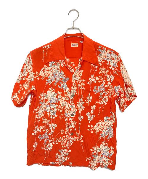 Sun Surf（サンサーフ）Sun Surf (サンサーフ) アロハシャツ オレンジ サイズ:Mの古着・服飾アイテム